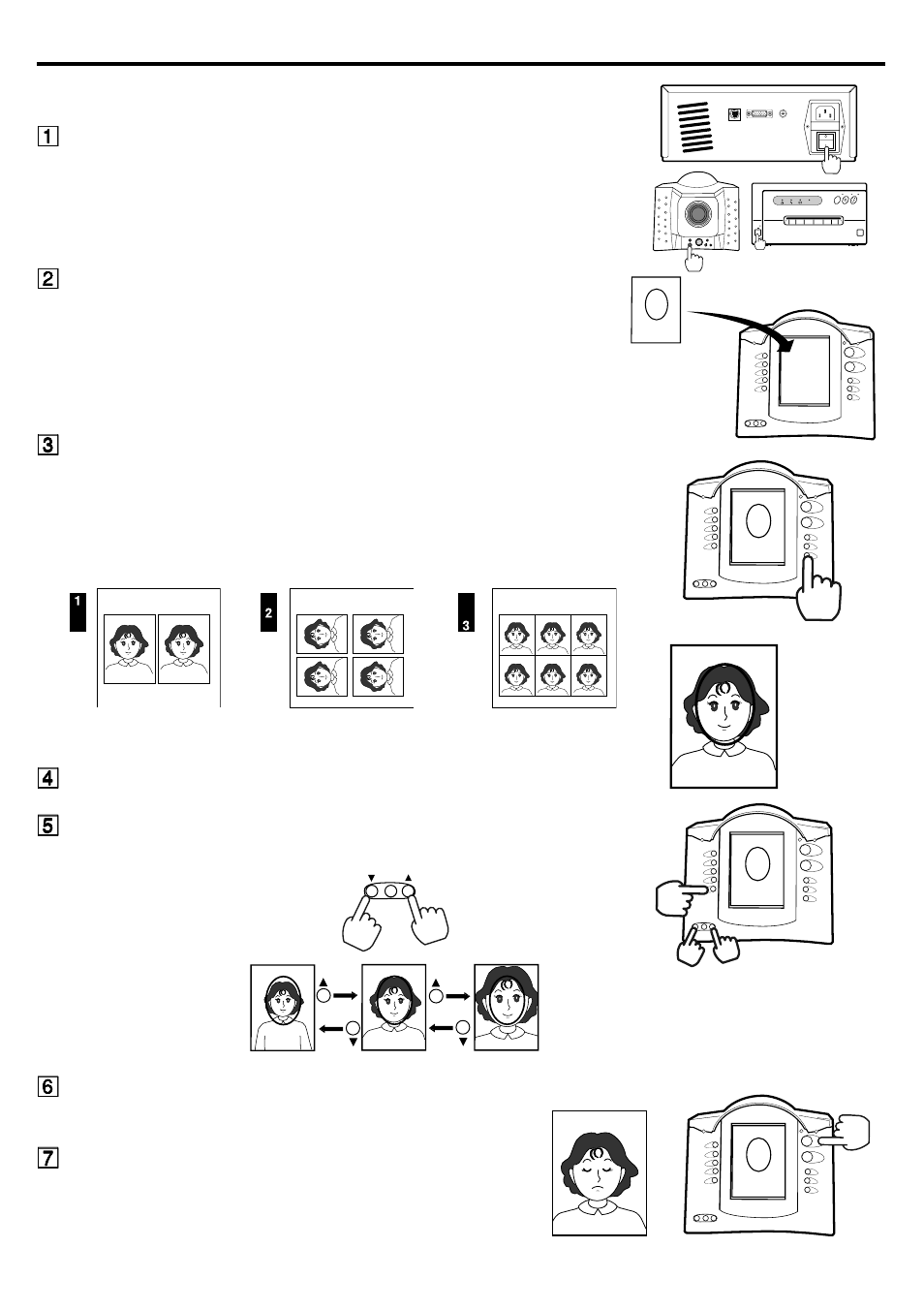 Taking the first picture | MITSUBISHI ELECTRIC DIS710E User Manual | Page 12 / 24