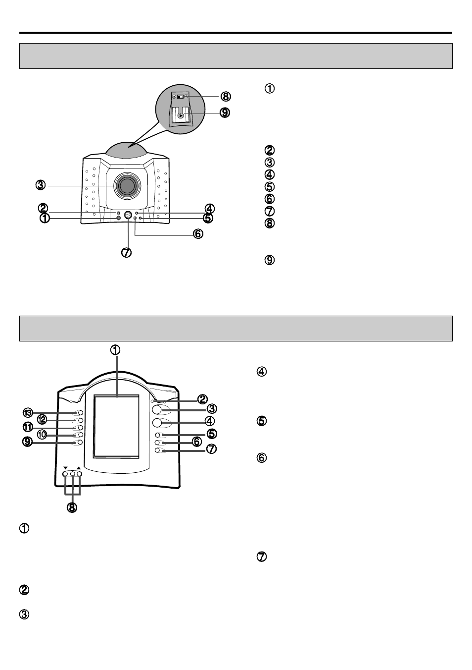 Features and functions, Camera (front) camera (rear) | MITSUBISHI ELECTRIC DIS710E User Manual | Page 17 / 24