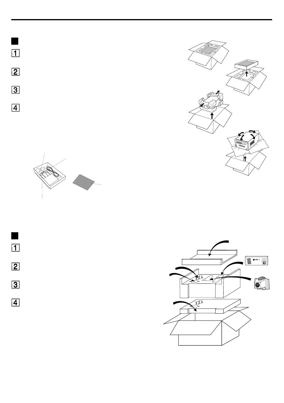 Unpacking | MITSUBISHI ELECTRIC DIS710E User Manual | Page 6 / 24