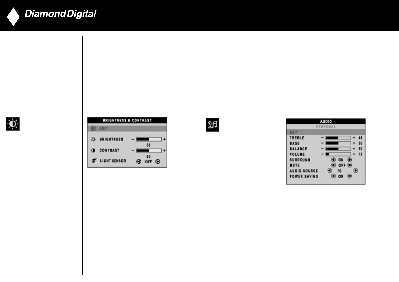 Multimedia information display | MITSUBISHI ELECTRIC DV300 User Manual | Page 13 / 32