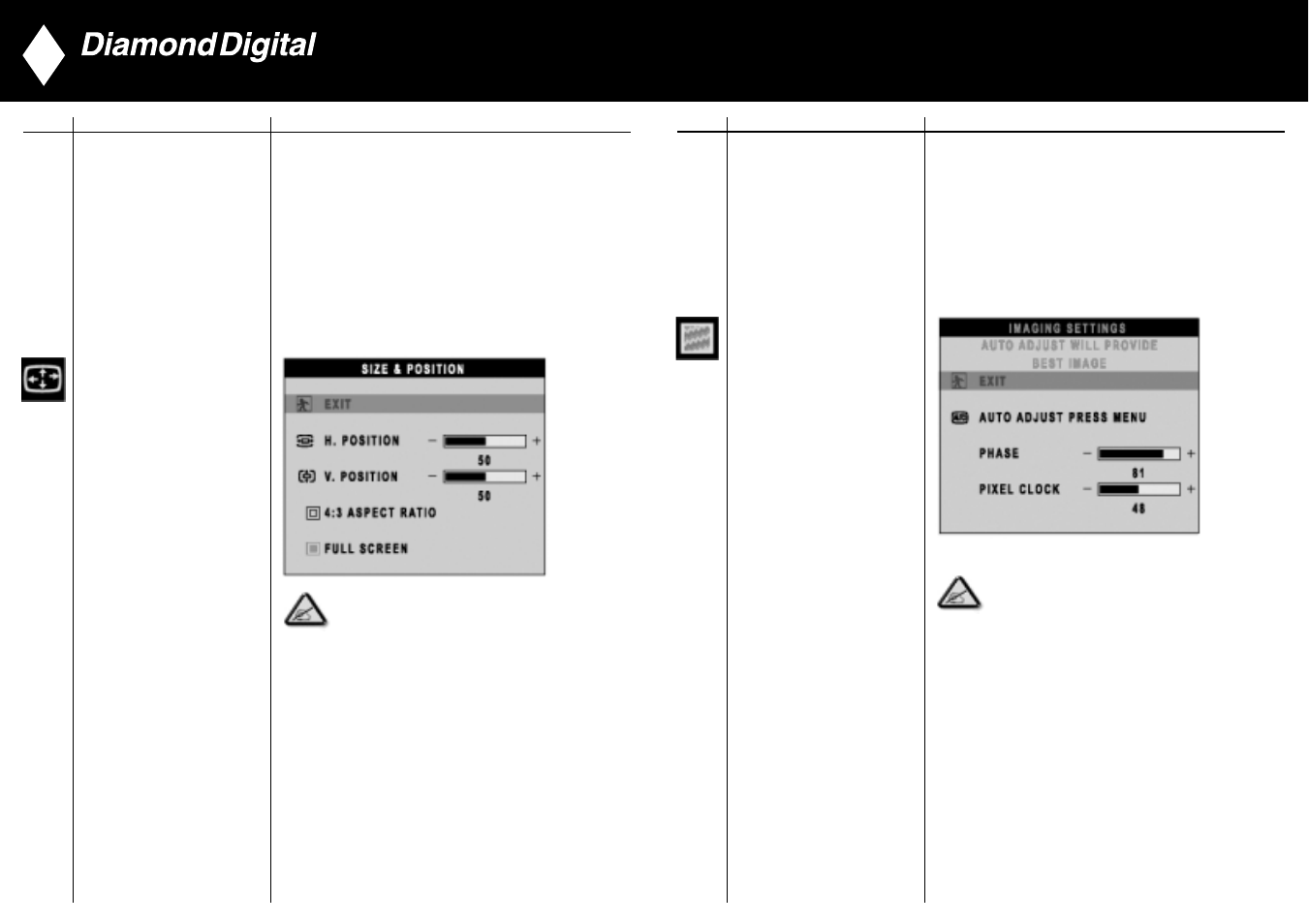 Multimedia information display | MITSUBISHI ELECTRIC DV300 User Manual | Page 14 / 32