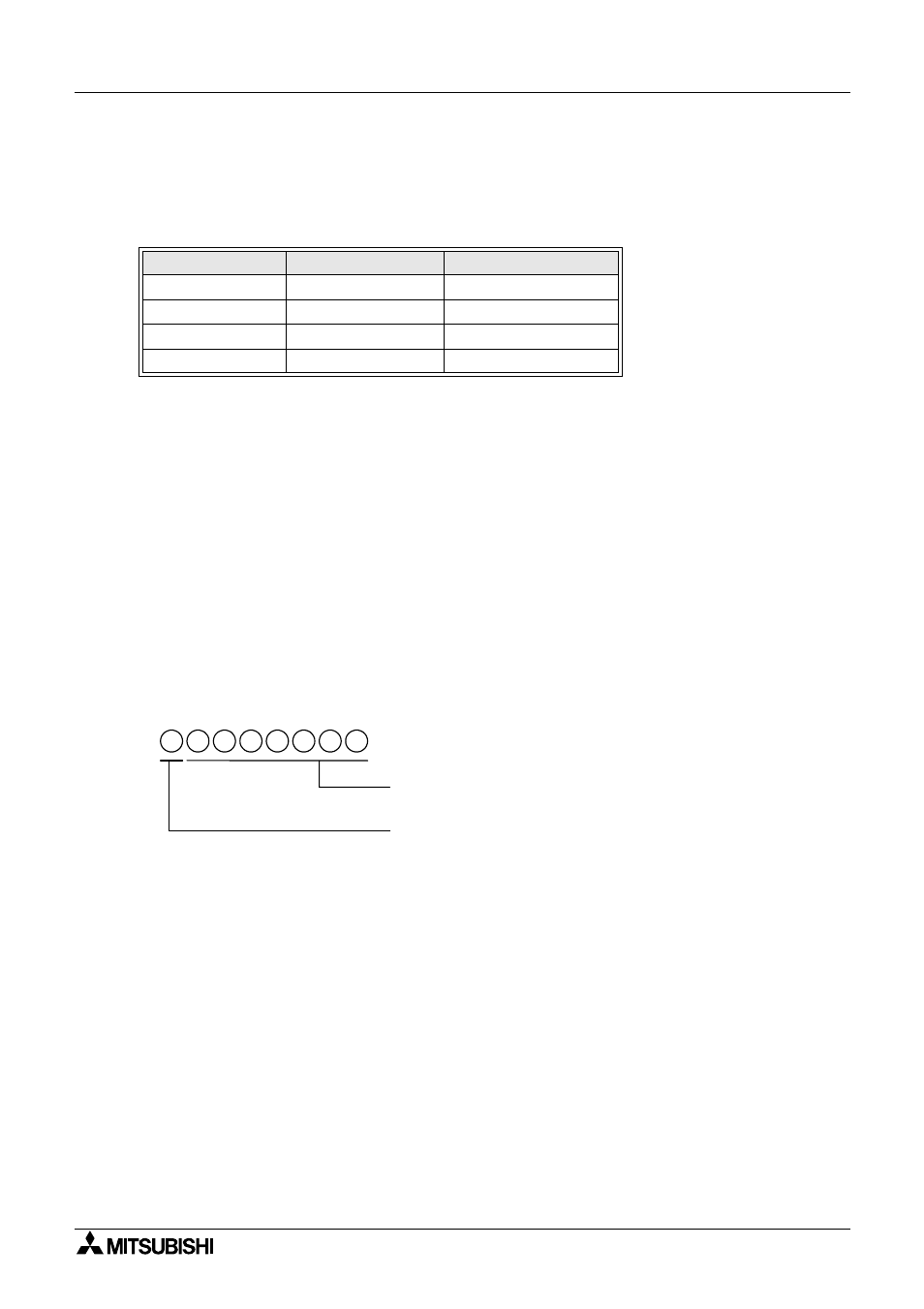 Bit 0 bit 7 | MITSUBISHI ELECTRIC FX2N User Manual | Page 43 / 70