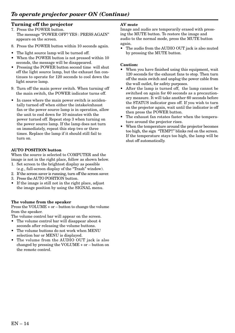 MITSUBISHI ELECTRIC SD200U User Manual | Page 14 / 34