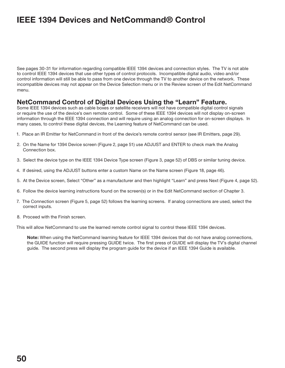 MITSUBISHI ELECTRIC WD-52825 User Manual | Page 50 / 112