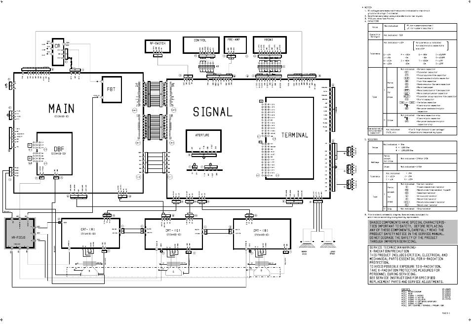 MITSUBISHI ELECTRIC VS-60609 User Manual | Page 64 / 71