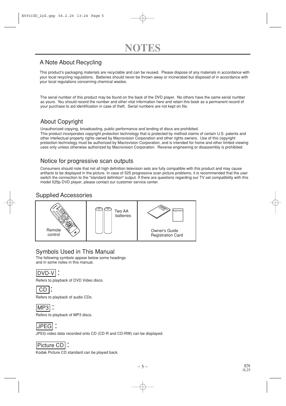 MITSUBISHI ELECTRIC DD-6050 User Manual | Page 5 / 40