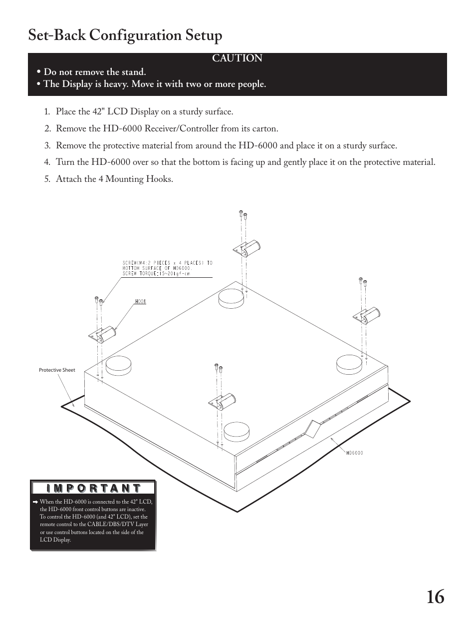 Set-back configuration setup | MITSUBISHI ELECTRIC LT-4260 User Manual | Page 17 / 76