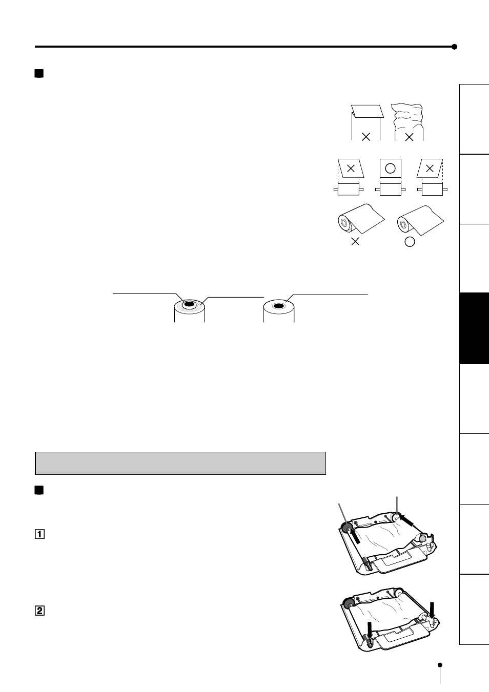 Installation of ink sheet | MITSUBISHI ELECTRIC CP900E User Manual | Page 19 / 60