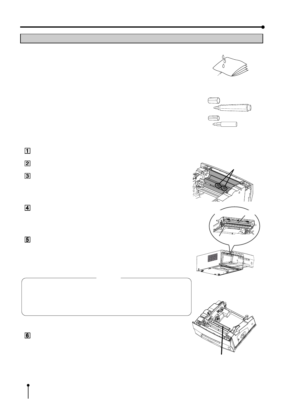 Cleaning, 58 cleaning | MITSUBISHI ELECTRIC CP900E User Manual | Page 58 / 60