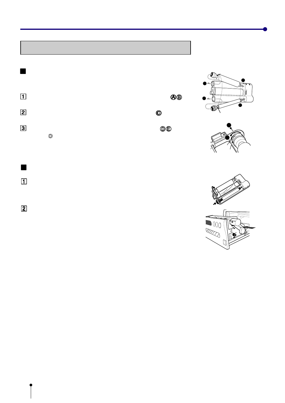 14 before operation insertion of ink sheet | MITSUBISHI ELECTRIC CP800DW User Manual | Page 15 / 23