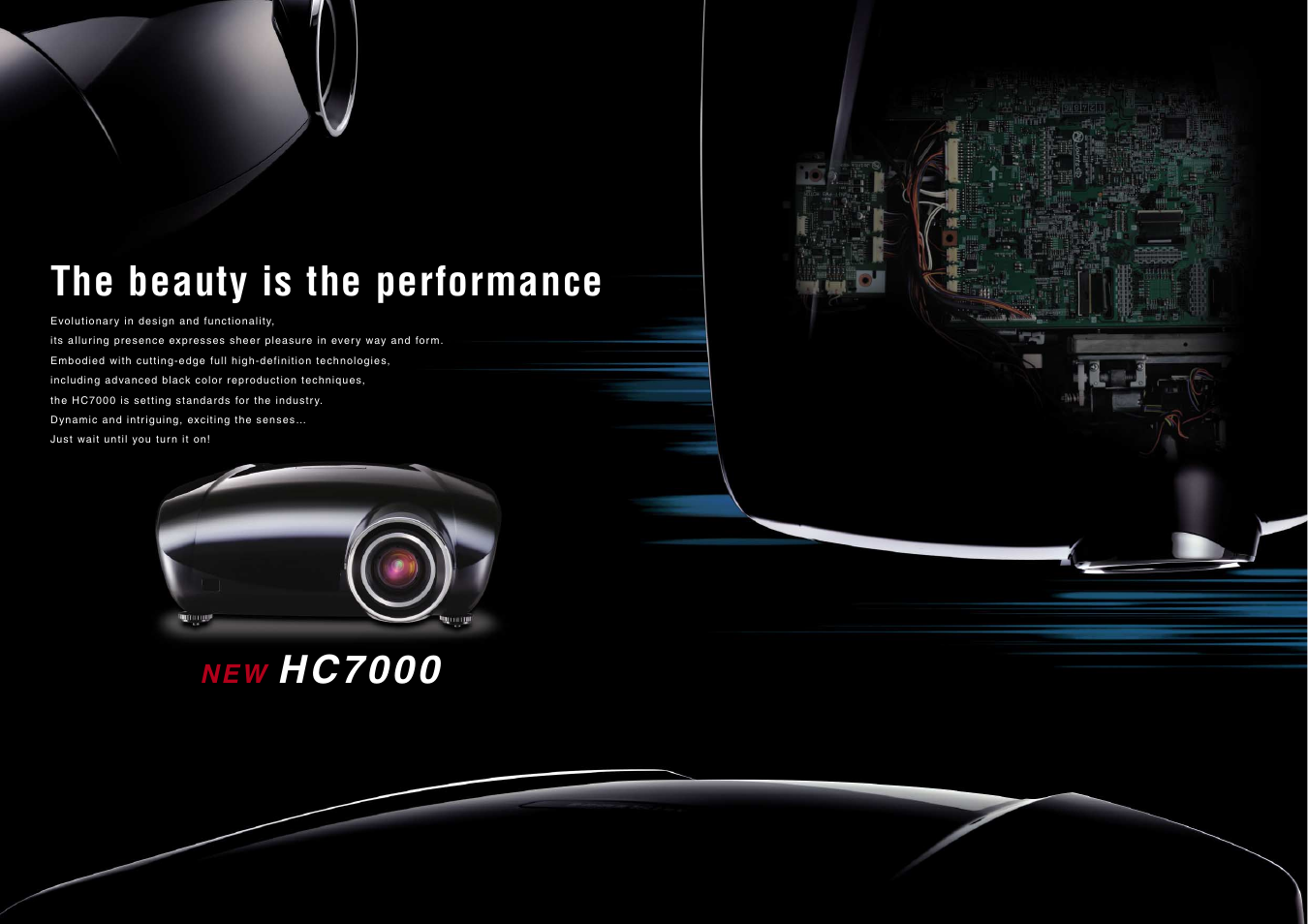 The beauty is the performance, H c 7 0 0 0, N e w | MITSUBISHI ELECTRIC HC7000 User Manual | Page 2 / 4