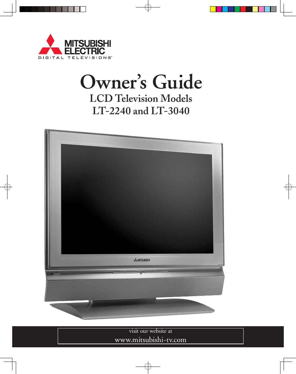 MITSUBISHI ELECTRIC LT-2240 User Manual | 68 pages