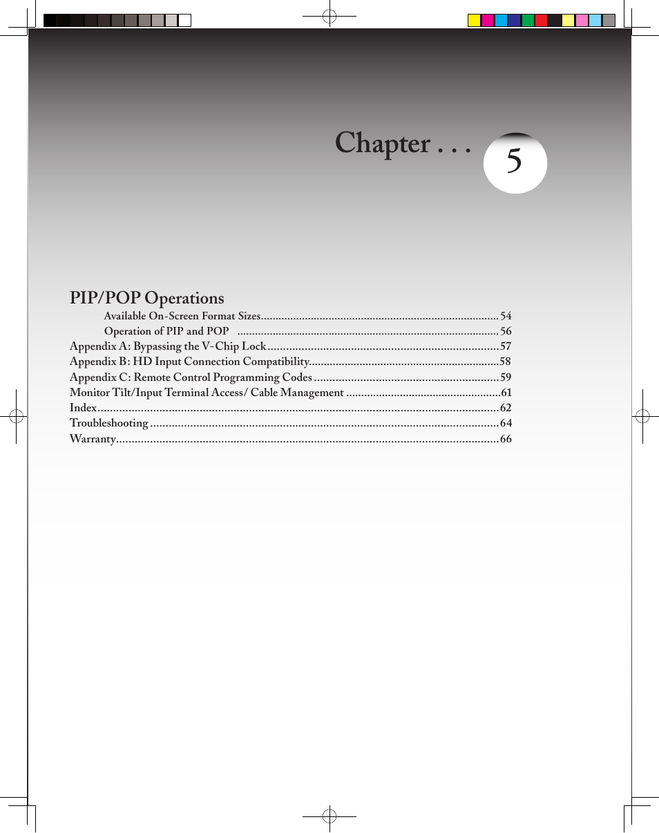 Chapter | MITSUBISHI ELECTRIC LT-2240 User Manual | Page 53 / 68