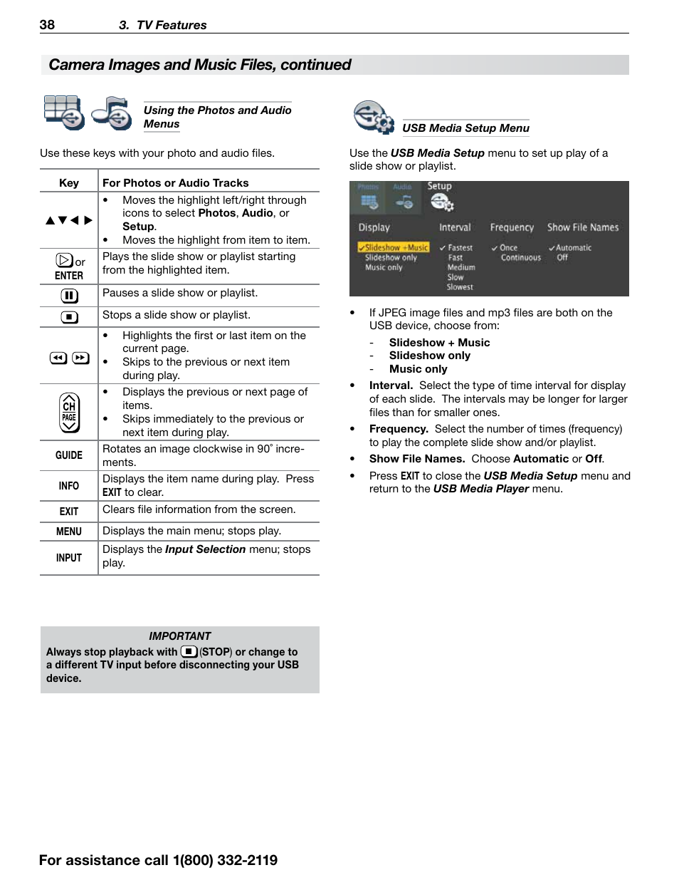 Camera images and music files, continued | MITSUBISHI ELECTRIC 838 SERIES User Manual | Page 38 / 110