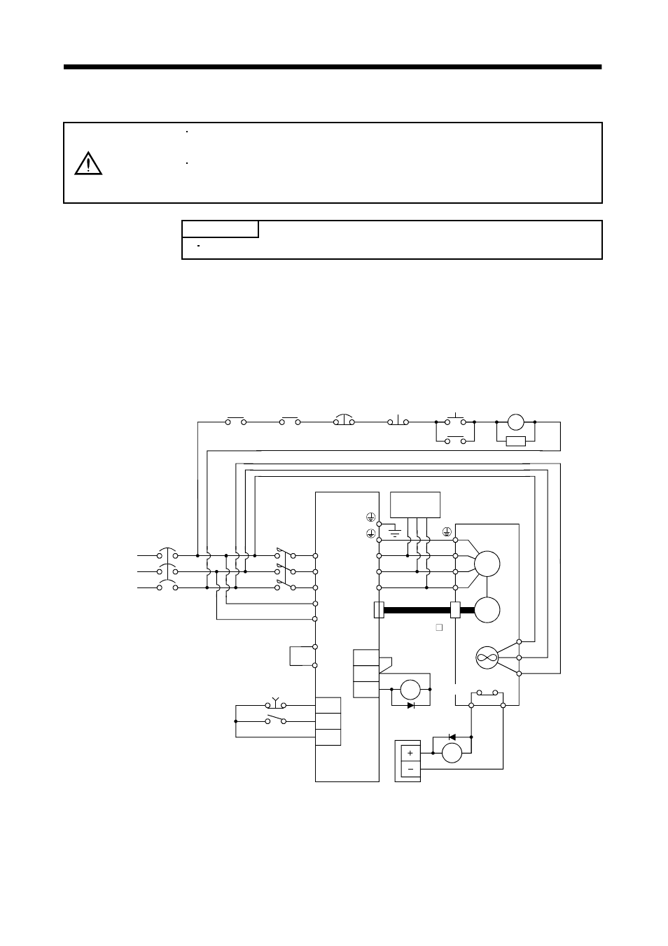 1 connection example, Signals and wiring, Caution | MITSUBISHI ELECTRIC MELSERVO MR-J2S- A User Manual | Page 109 / 385