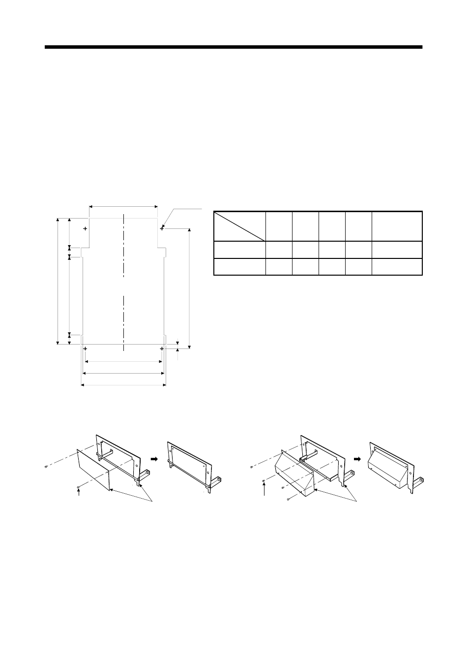 11 heat sink outside mounting attachment (mr-jacn), Options and auxiliary equipment | MITSUBISHI ELECTRIC MELSERVO MR-J2S- A User Manual | Page 261 / 385