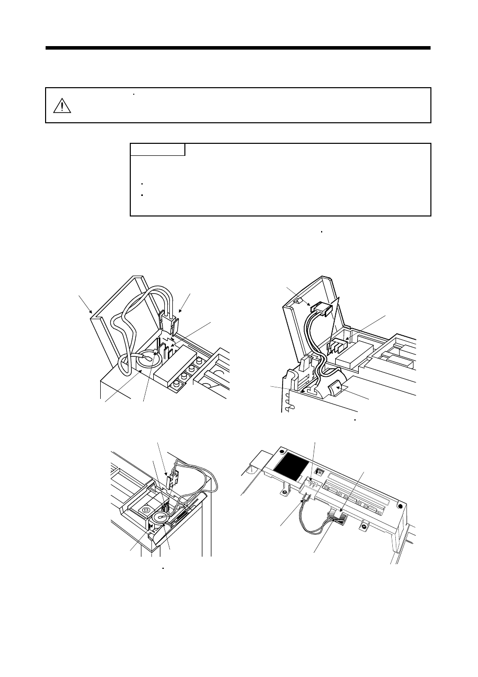 3 battery installation procedure, Absolute position detection system, Warning | MITSUBISHI ELECTRIC MELSERVO MR-J2S- A User Manual | Page 310 / 385