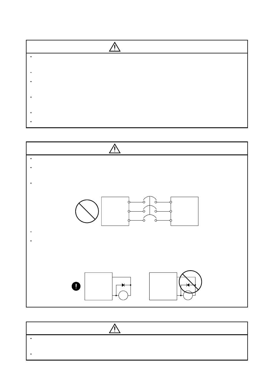 Caution | MITSUBISHI ELECTRIC MELSERVO MR-J2S- A User Manual | Page 5 / 385