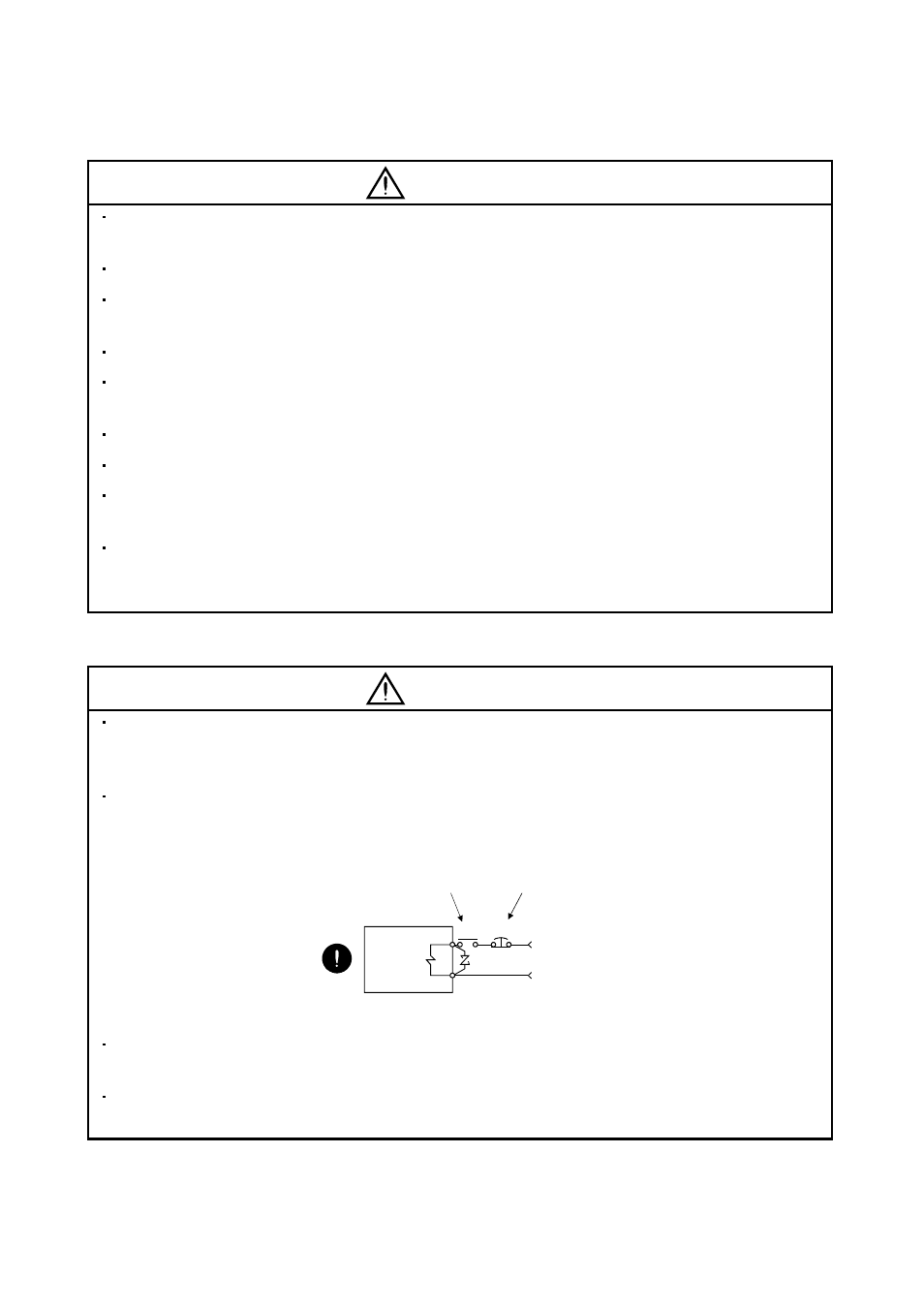 Caution | MITSUBISHI ELECTRIC MELSERVO MR-J2S- A User Manual | Page 6 / 385