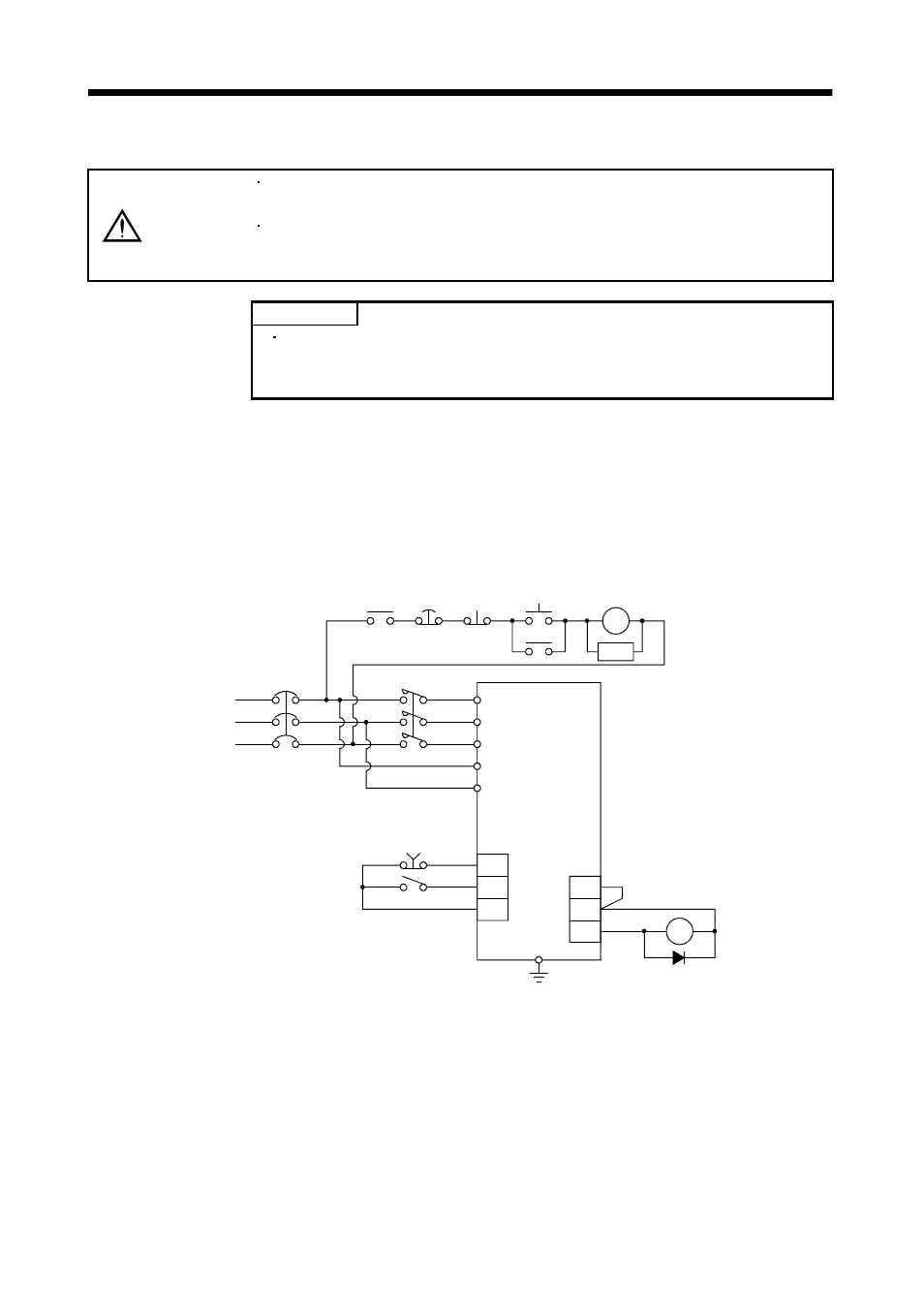 7 input power supply circuit, 1 connection example, Signals and wiring | Caution | MITSUBISHI ELECTRIC MELSERVO MR-J2S- A User Manual | Page 93 / 385