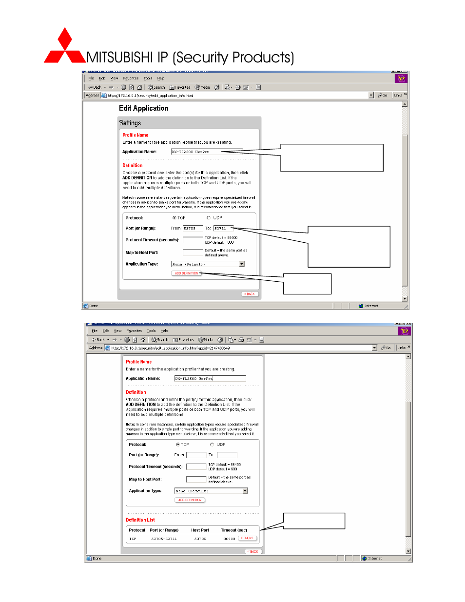 Mitsubishi ip (security products) | MITSUBISHI ELECTRIC DX-TL2500U User Manual | Page 9 / 11