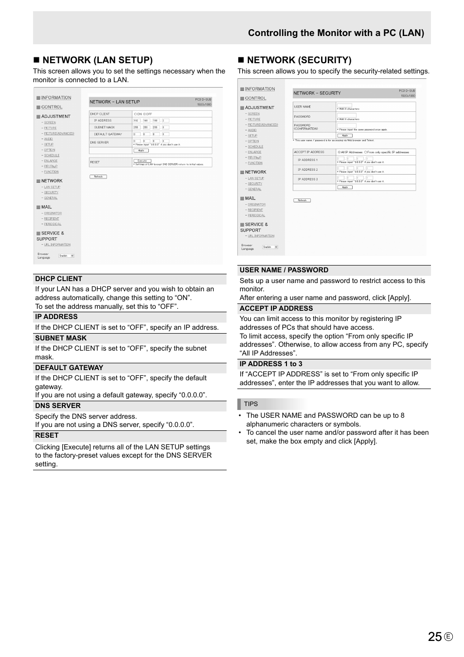 MITSUBISHI ELECTRIC LDT521V User Manual | Page 25 / 30