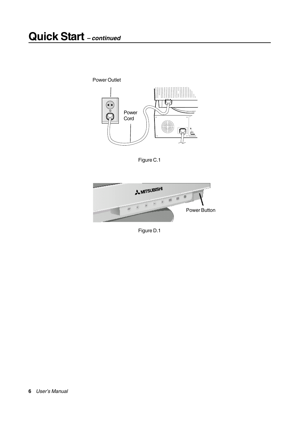 Quick start | MITSUBISHI ELECTRIC Diamond Plus User Manual | Page 6 / 17