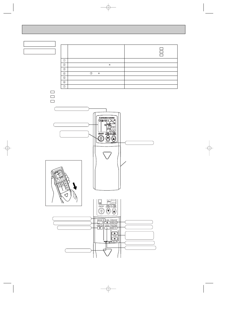 Accessories, Indoor unit | MITSUBISHI ELECTRIC Mitsubishi Split-Type User Manual | Page 4 / 32