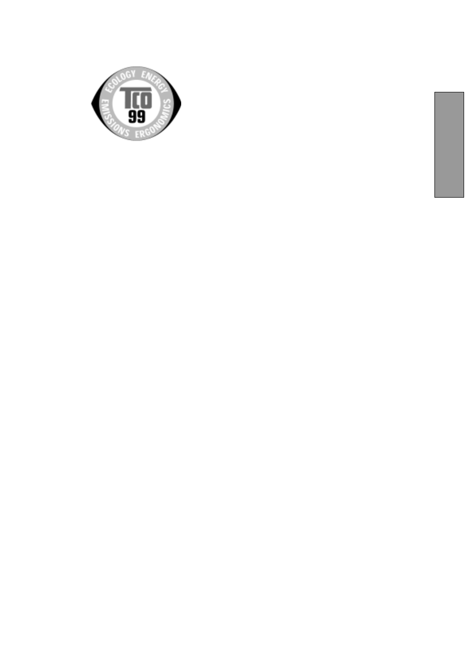 English | MITSUBISHI ELECTRIC NSB1107STTUW User Manual | Page 5 / 24