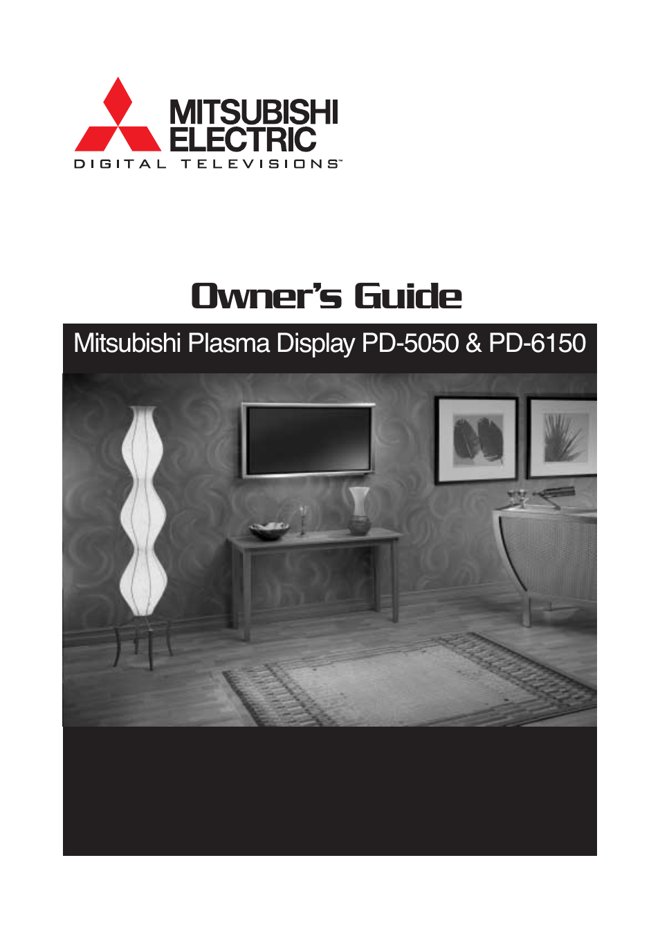 MITSUBISHI ELECTRIC PD-5050 User Manual | 46 pages