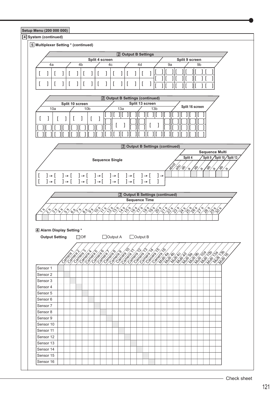 MITSUBISHI ELECTRIC DX-TL4516U User Manual | Page 124 / 131