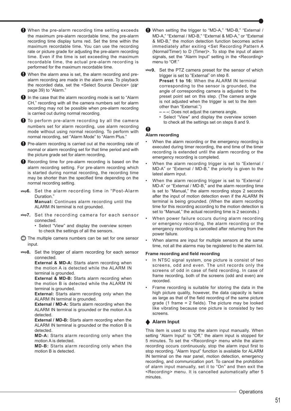 MITSUBISHI ELECTRIC DX-TL4516U User Manual | Page 54 / 131