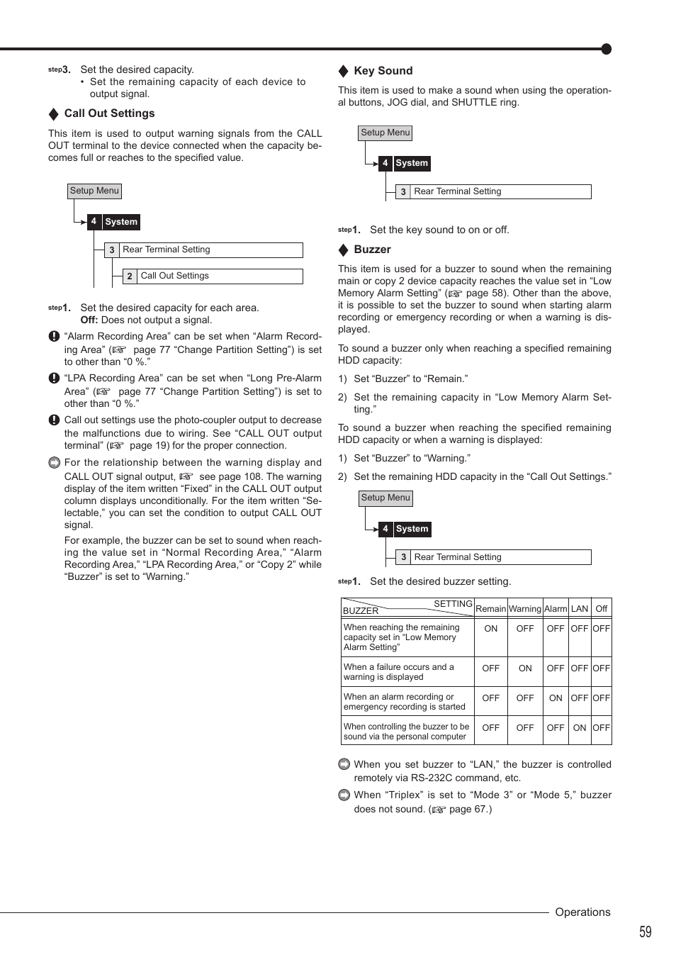 MITSUBISHI ELECTRIC DX-TL4516U User Manual | Page 62 / 131