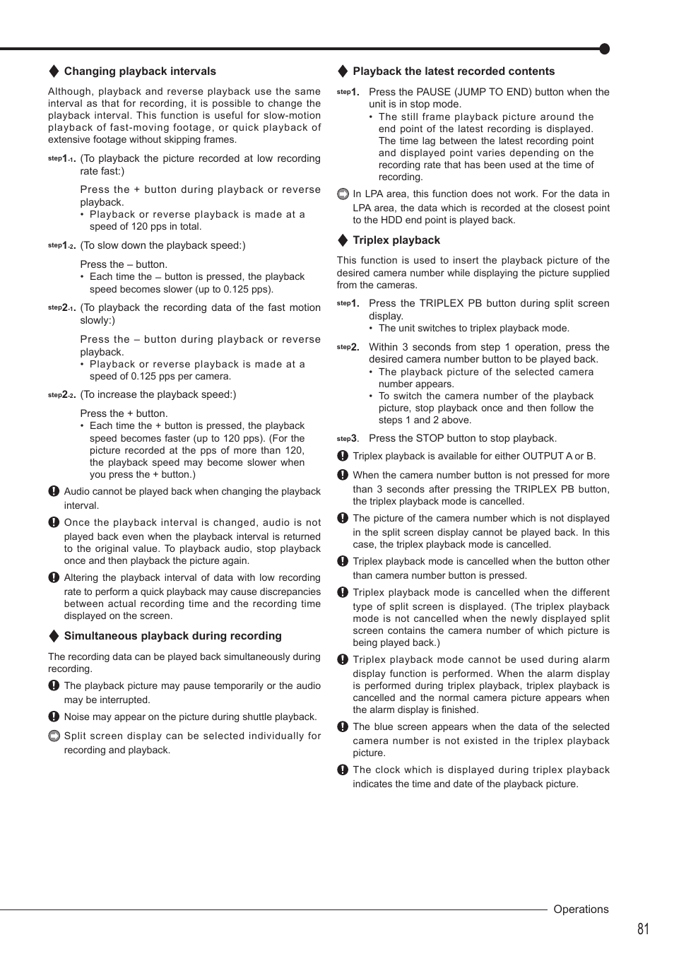 MITSUBISHI ELECTRIC DX-TL4516U User Manual | Page 84 / 131