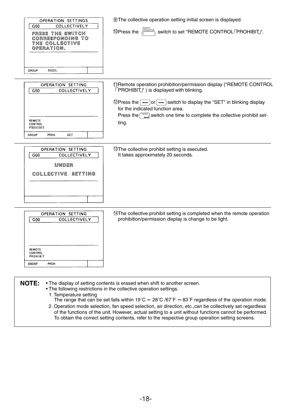 MITSUBISHI ELECTRIC G-50A User Manual | Page 20 / 46