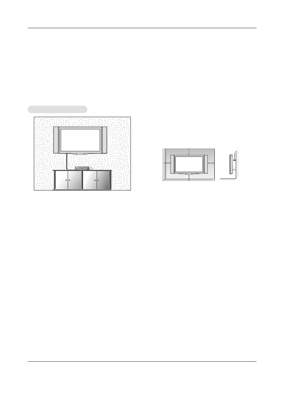 Wall mount installation all mount installation | MITSUBISHI ELECTRIC PD-4225S User Manual | Page 13 / 52