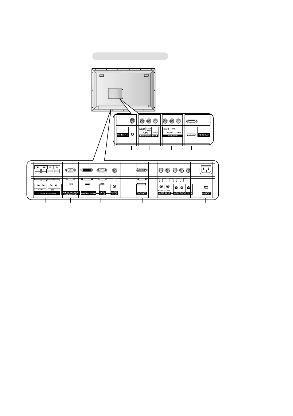 Connection options | MITSUBISHI ELECTRIC PD-4225S User Manual | Page 17 / 52