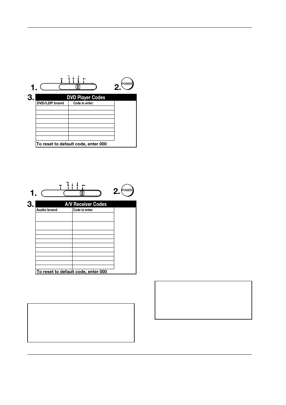 Use of the remote control with other, Important | MITSUBISHI ELECTRIC PD-4225S User Manual | Page 21 / 52