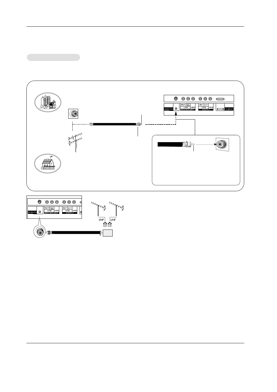 External equipment connections | MITSUBISHI ELECTRIC PD-4225S User Manual | Page 23 / 52