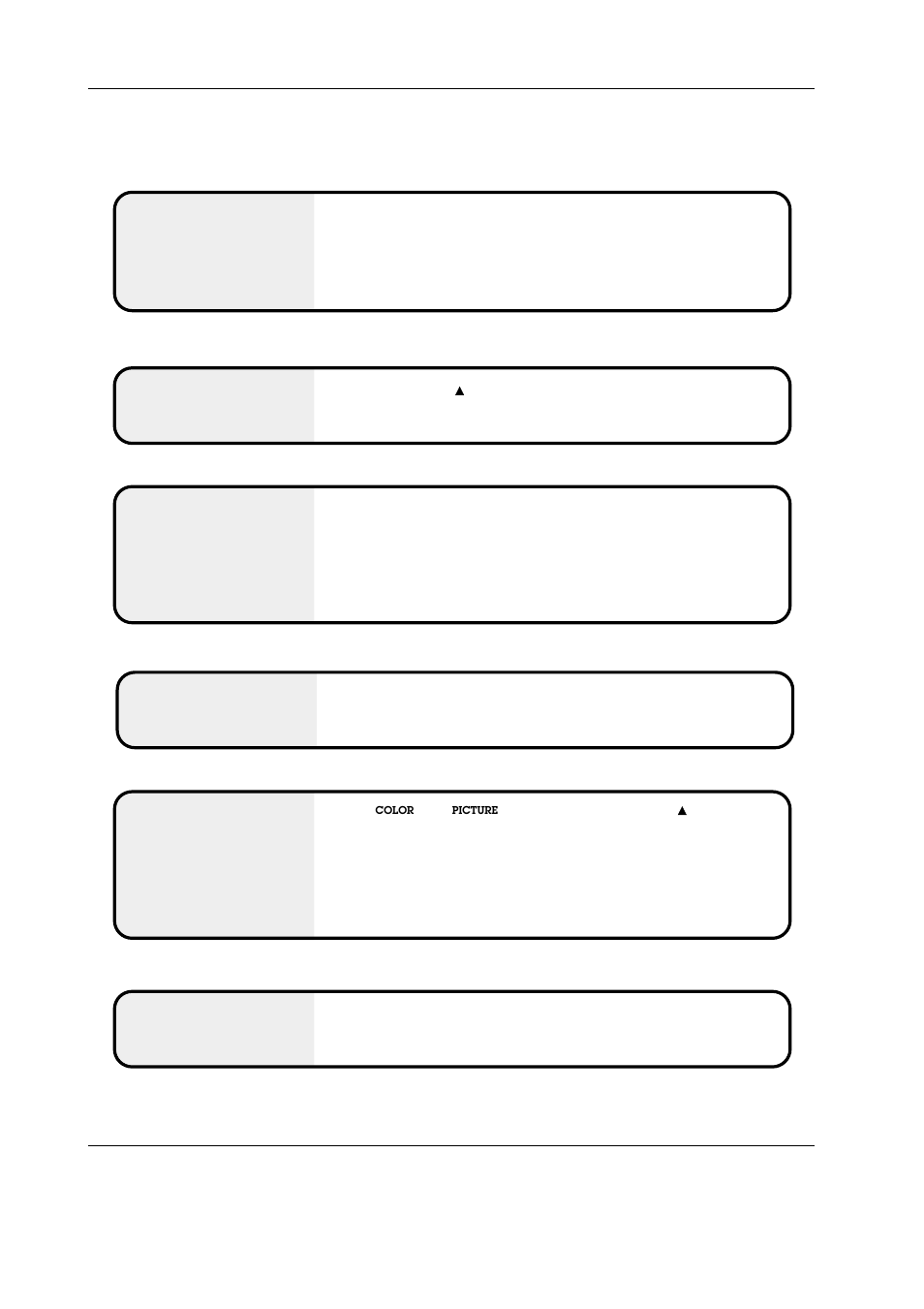 Troubleshooting checklist roubleshooting checklist | MITSUBISHI ELECTRIC PD-4225S User Manual | Page 45 / 52
