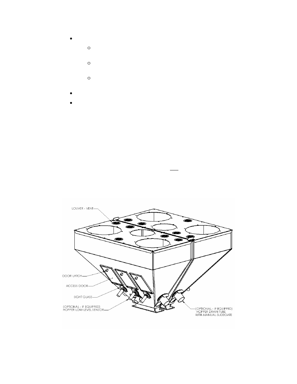 System component description, Supply hoppers | MITSUBISHI ELECTRIC 882.00273.00 User Manual | Page 16 / 101