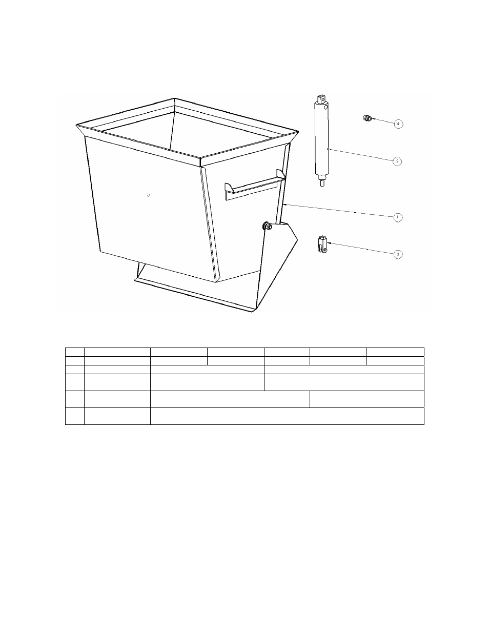 Weigh hopper sub-assembly | MITSUBISHI ELECTRIC 882.00273.00 User Manual | Page 80 / 101