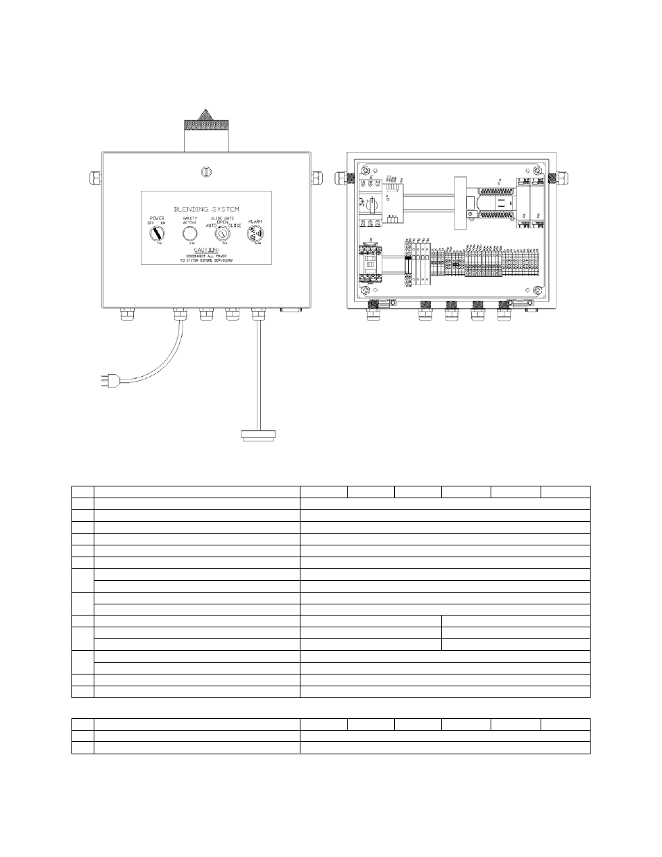 Control panel layout | MITSUBISHI ELECTRIC 882.00273.00 User Manual | Page 84 / 101