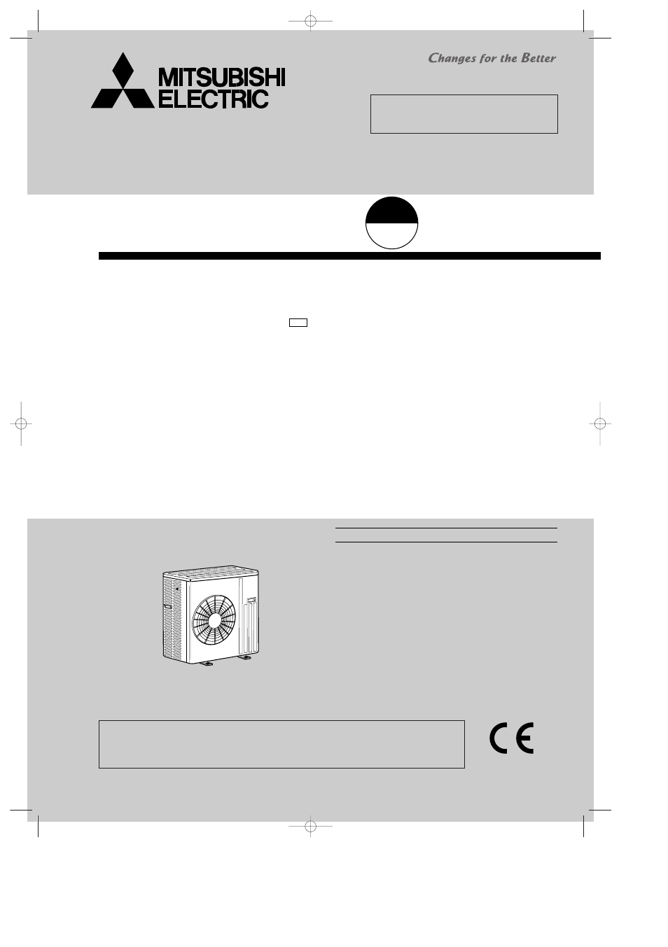 MITSUBISHI ELECTRIC MUZ-GB50VA User Manual | 40 pages