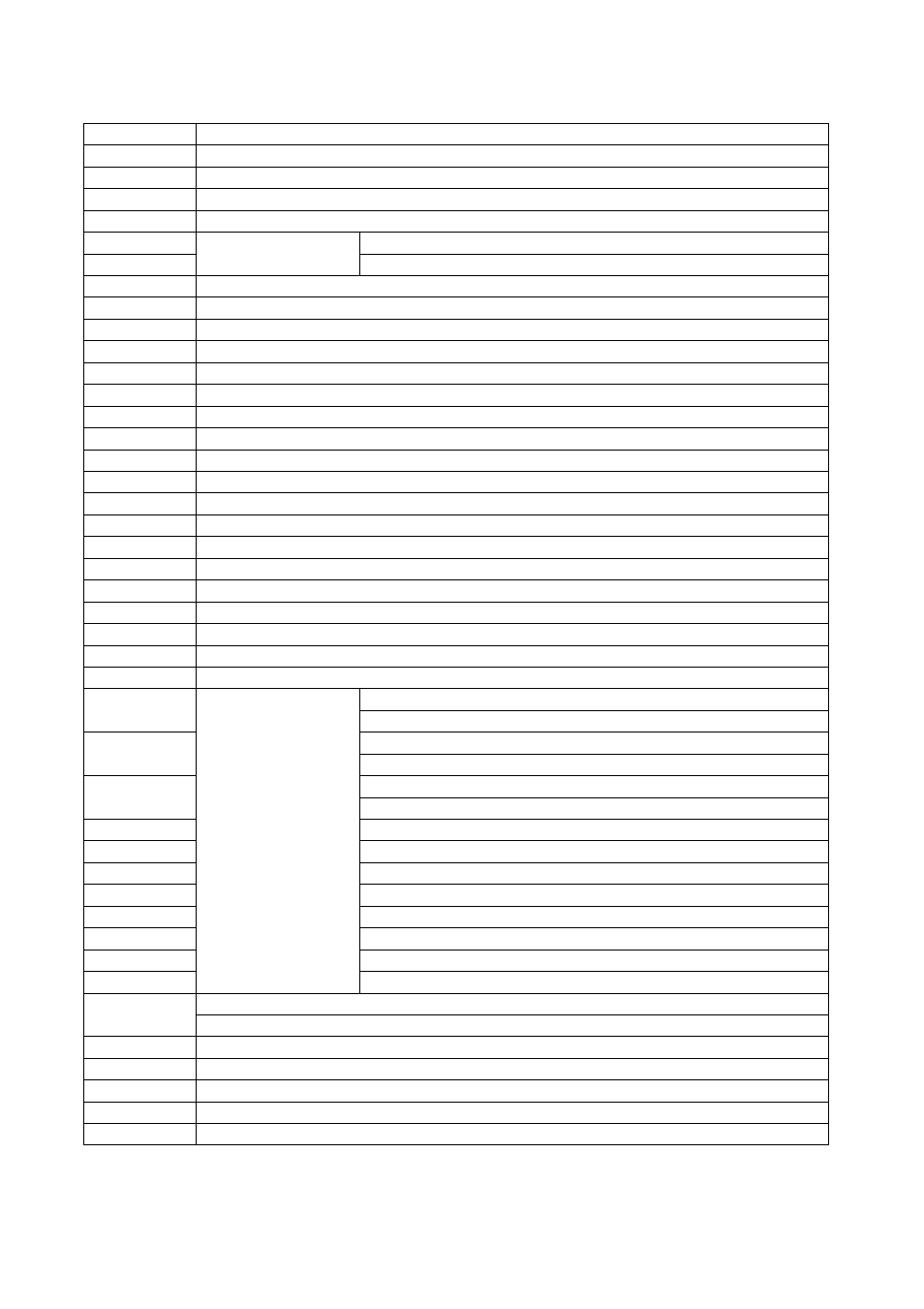 MITSUBISHI ELECTRIC P500YMF-C User Manual | Page 104 / 148