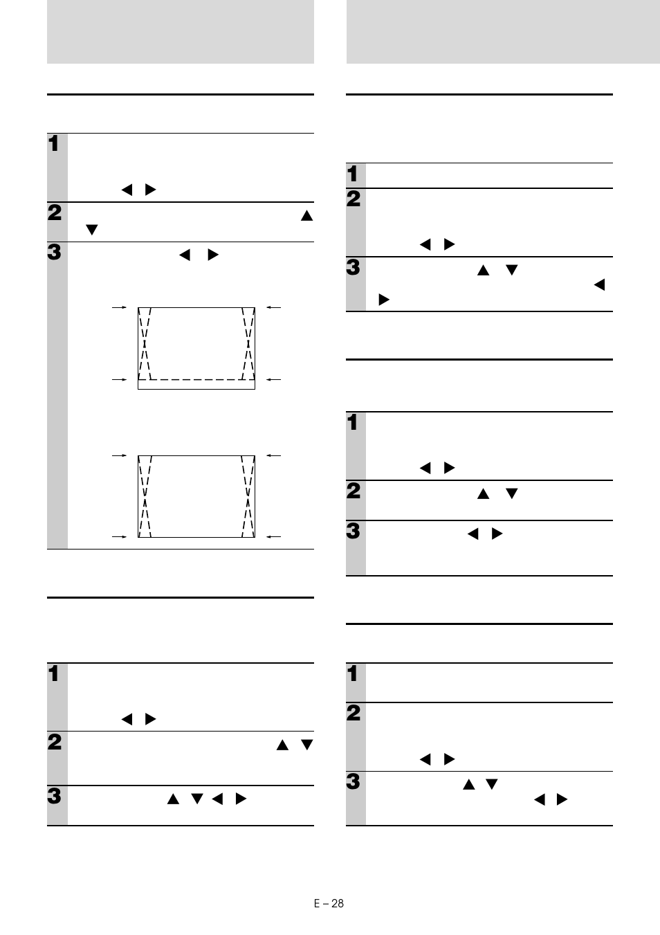 MITSUBISHI ELECTRIC LVP-X30U User Manual | Page 30 / 38