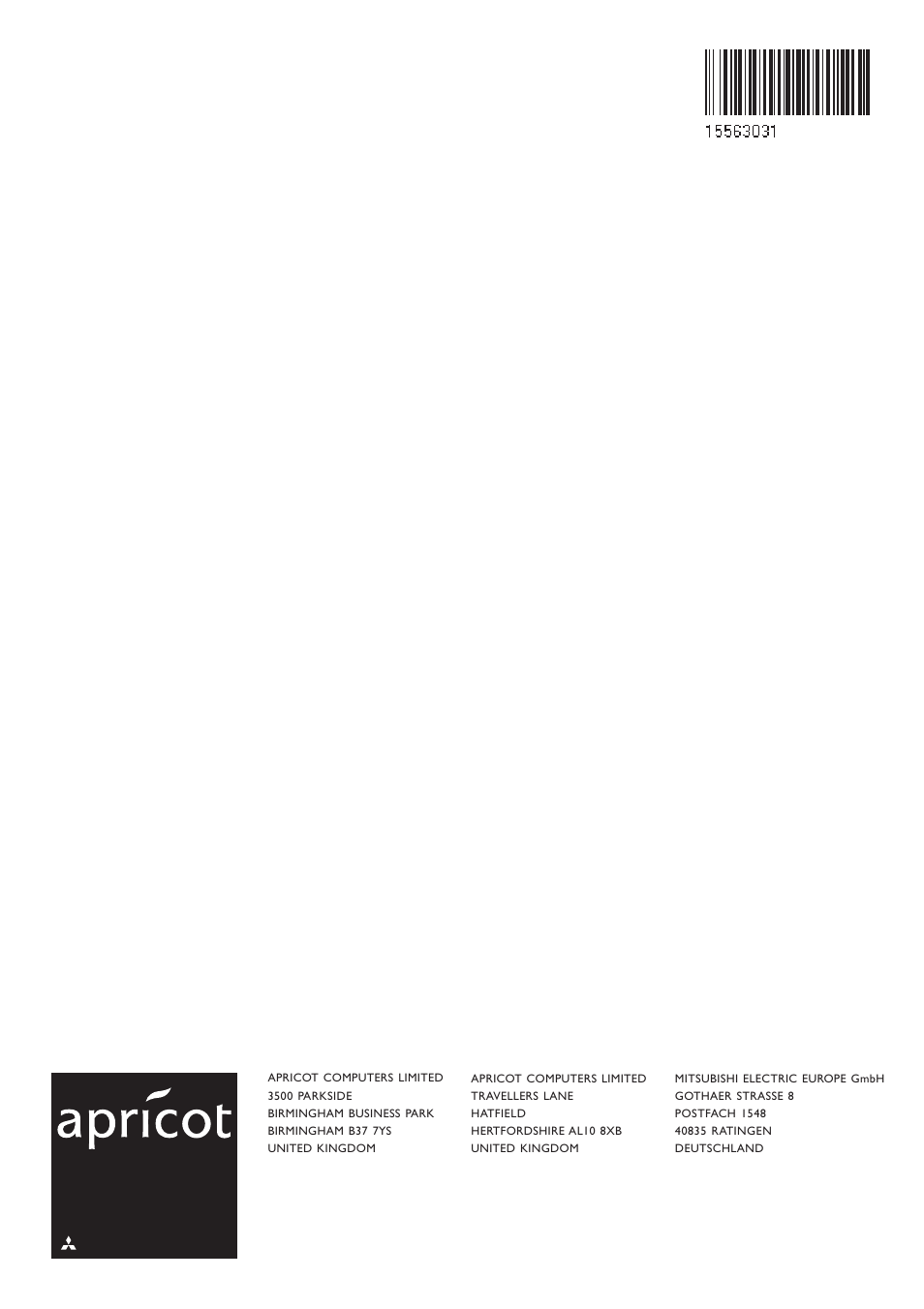 MITSUBISHI ELECTRIC MS540 User Manual | Page 77 / 77