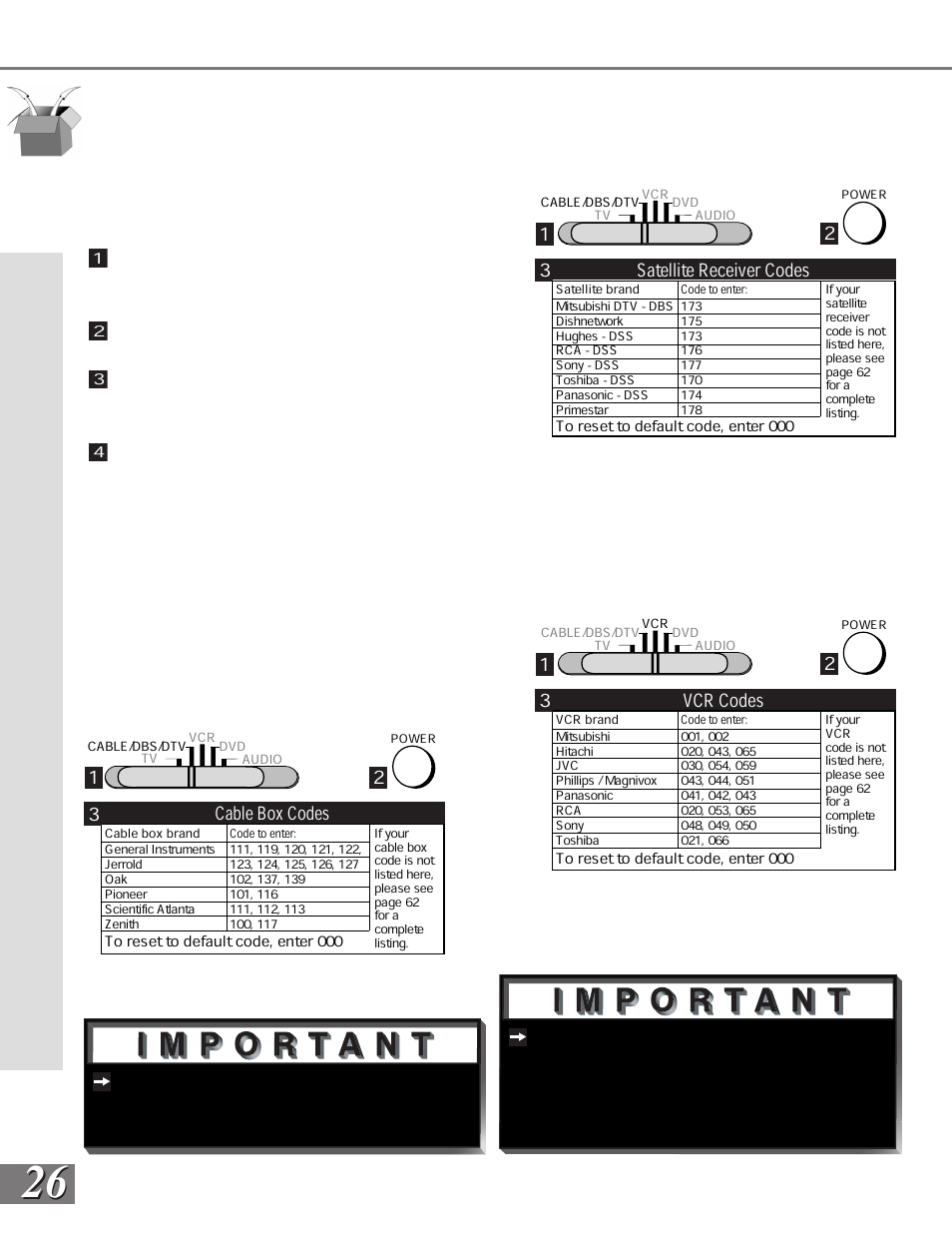 MITSUBISHI ELECTRIC WS-65908 User Manual | Page 26 / 68