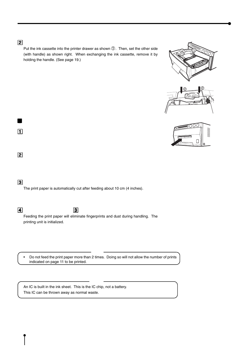 Before operation | MITSUBISHI ELECTRIC CP900DW User Manual | Page 17 / 25