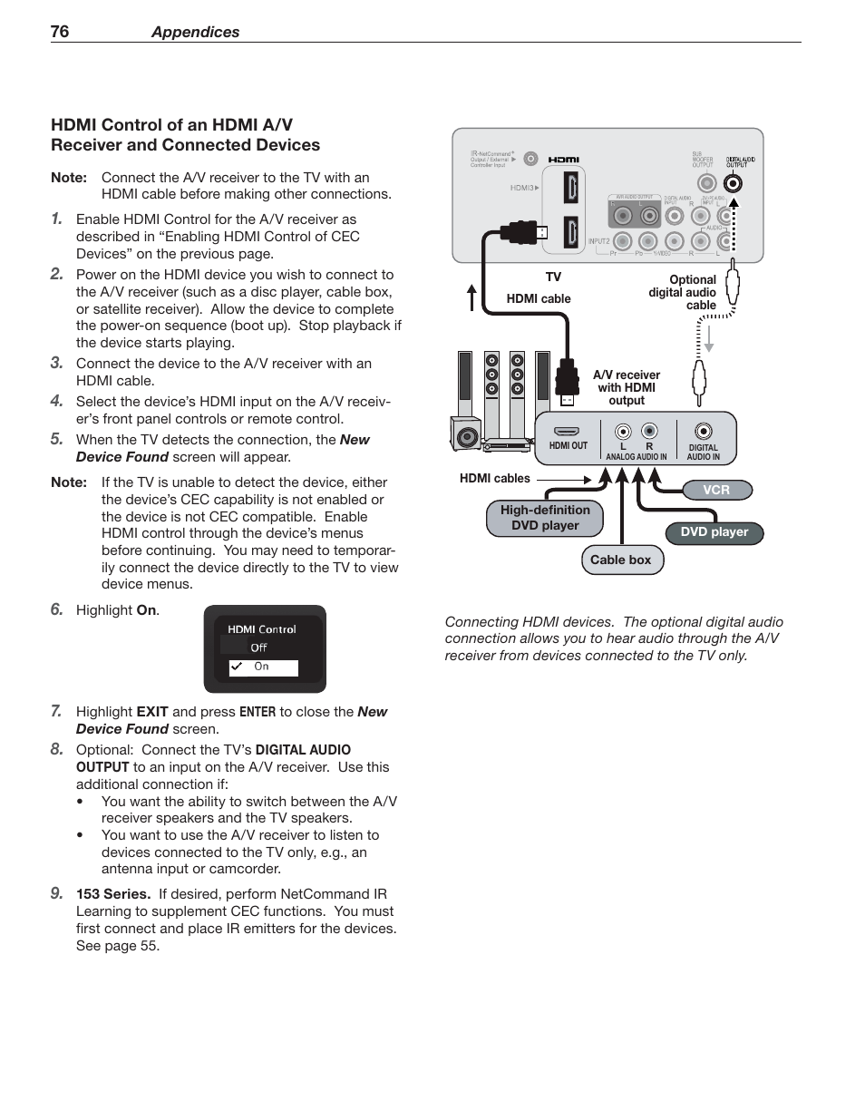 MITSUBISHI ELECTRIC MITSUBISHI ELECTRIC IMMERSIVE SOUND LCD HDTV SeriesLT-40151 User Manual | Page 76 / 96